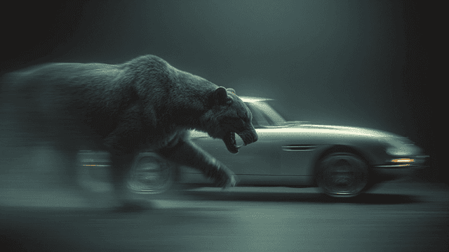 AI-generated cinematic horse rider in the desert