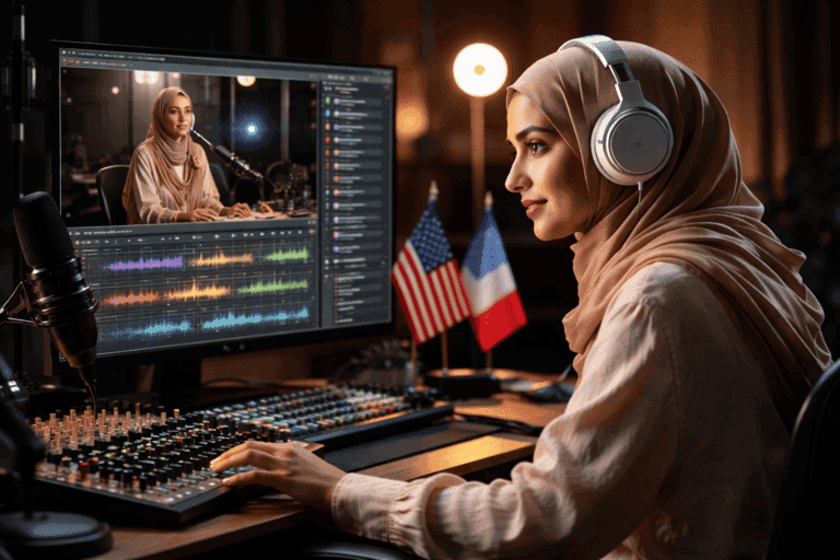 Video translation and dubbing studio