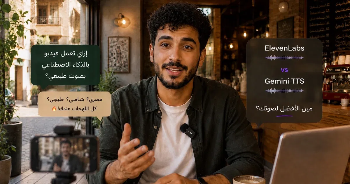 هل يتكلم ElevenLabs عربي فعلًا؟ اختبرنا لهجاته مقابل بديل مبني للهجات